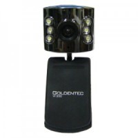 Web Cam 300K com Microfone e 6 LEDs 